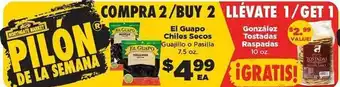 Northgate Market González tostadas raspadas offer