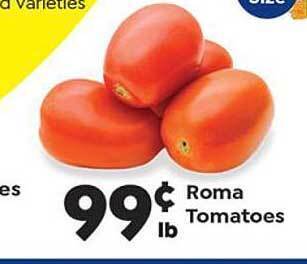 Save a Lot Roma tomatoes offer