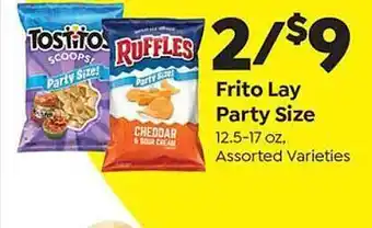Save a Lot Frito lay party size offer