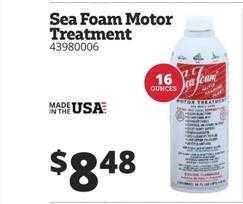 Rural King Sea foam motor treatment offer