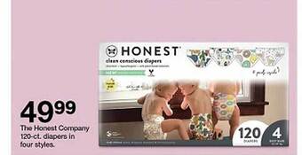 Target The honest company diapers in four styles offer