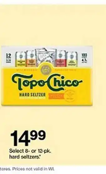 Target Hard seltzers offer