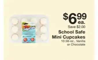 Fairway Store Market School safe mini cupcakes offer