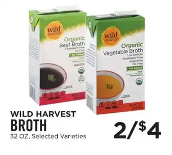 Metropolitan market Wild Harvest Broth 32 oz. offer