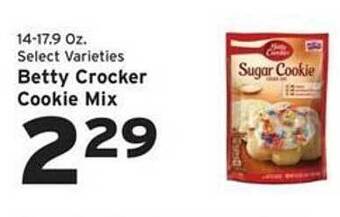 Hannaford Betty crocker cookie mix offer