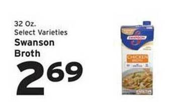 Hannaford Swanson broth offer