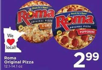 Cub Foods Roma original pizza offer