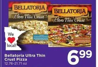 Cub Foods Bellatoria ultra thin crust pizza offer