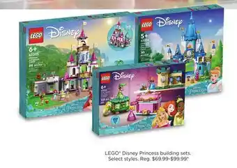 Kohl's Disney princess building sets offer