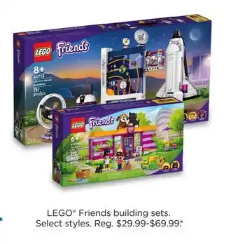 Kohl's Friends building sets offer