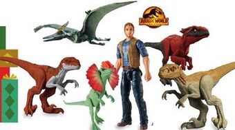 Kohl's Jurassic world 6-pk. 12-in. figures offer