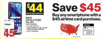 Dollar General Moto G Pure offer