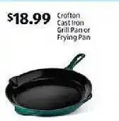 Aldi Crofton cast iron grill pan or frying pan offer