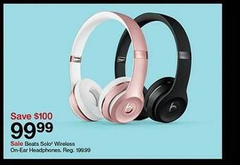 Target Beats solo wireless on-ear headphones offer