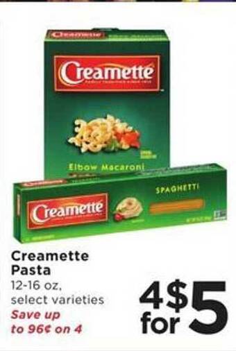 Cub Foods Creamette pasta offer