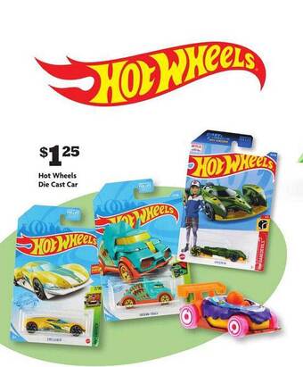 Family Dollar Hot wheels die cast car offer
