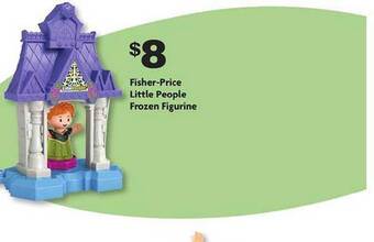 Family Dollar Fisher-price little people frozen figurine offer