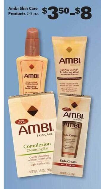Family Dollar Ambi skin care products offer