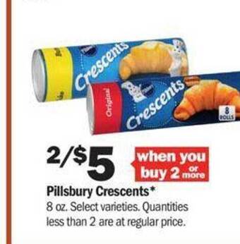 Meijer Pillsbury crescents offer
