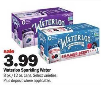 Meijer Waterloo sparkling water offer