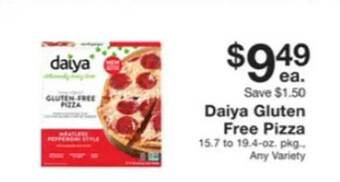 Fairway Store Market Daiya gluten free pizza offer