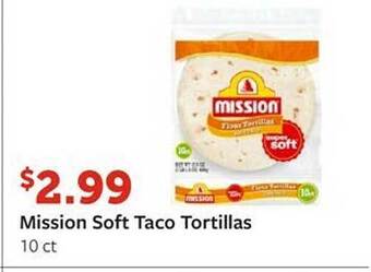 Fareway Mission soft taco tortillas offer