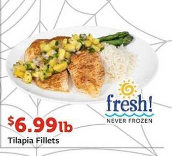Fareway Tilapia fillets offer
