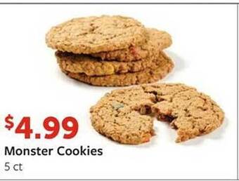 Fareway Monster cookies offer