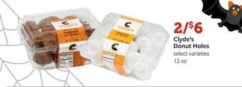 Fareway Clyde's donut holes offer