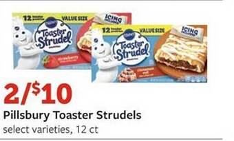 Fareway Pillsbury toaster strudels offer
