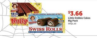 Fareway Little debbie cakes big pack offer
