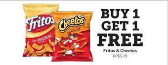 Fareway Fritos & cheetos offer