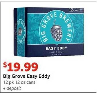 Fareway Big grove easy eddy offer