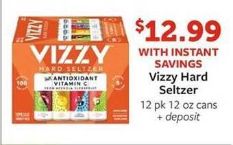 Fareway Vizzy hard seltzer offer