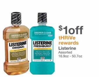 Kinney Drugs Listerine offer