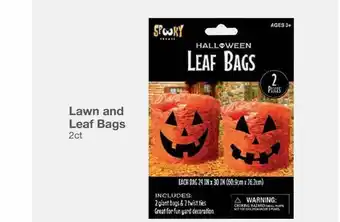 Kinney Drugs Lawn and leaf bags offer
