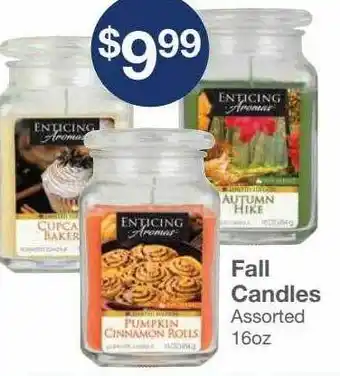 Kinney Drugs Fall candles offer