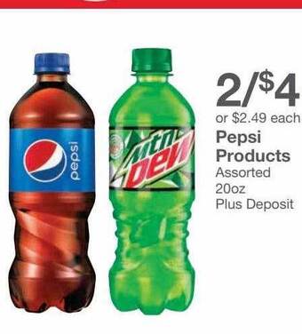 Kinney Drugs Pepsi products offer