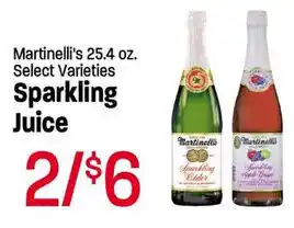 Lin's Market Martinelli's 25.4 oz. Sparkling Juice offer