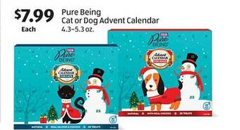 Aldi Pure being cat or dog advent calendar offer