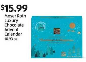 Aldi Moser roth luxury chocolate advent calendar offer