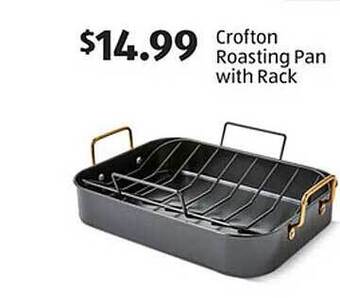 Aldi Crofton roasting pan with rack offer