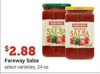 Fareway Fareway salsa offer