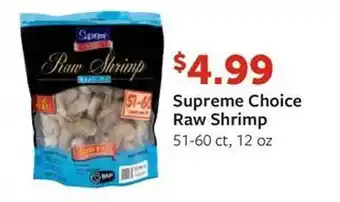 Fareway Superme choice raw shrimp offer