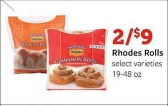 Fareway Rhodes rolls offer
