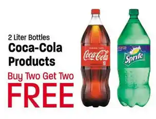 Coca-Cola Products 2 Liter Bottles