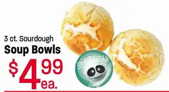 Lin's Market Soup Bowls 3 ct. Sourdough offer