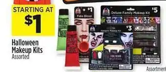 Dollar General Halloween makeup kits offer
