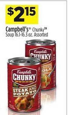 Dollar General Campbell's chunky soup offer