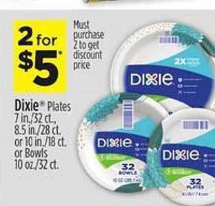 Dollar General Dixie plates offer